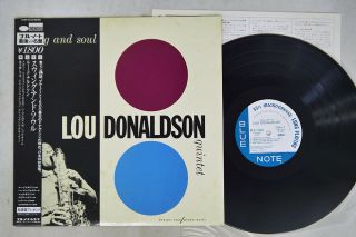 Lou Donaldson Swing And Soul Blue Note K18p - 9242 Japan Obi Mono Vinyl Lp