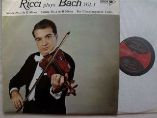 Mucs 103 Ricci Plays Bach Unaccompanied Violin Sonatas Vol 1