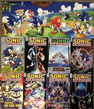 Sonic The Hedgehog 0 1 2 3 4 5 6 7 8 9 10 Through 23 - Set (24) Idw Sega