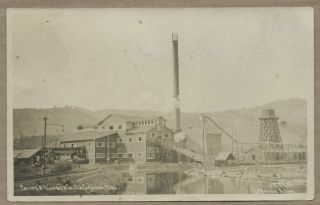 1908 La Grande Oregon Palmer Lumber Co.  Mill; Sprouse & Son Real Photo 2044