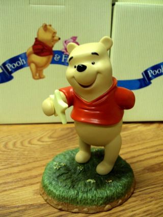 Disney Pooh And Friends A Wishing Star To Brighten Your Day Figurine W/ Box