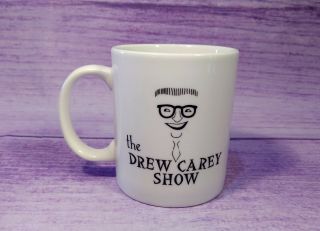 The Drew Carey Tv Show White Ceramic Coffee Tea Mug Cup 10 Oz Advertising Vtg