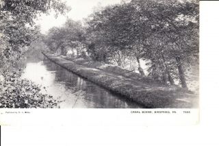 Siegfried,  Pa Lehigh Canal Scene 1908 Northampton,  Pa