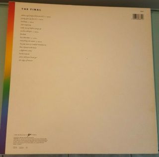 Wham ‎– The Final - 1986,  UK,  2 × Vinyl,  LP - George Michael 3