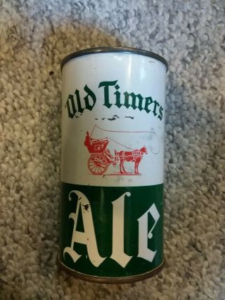Old Timers Ale 12 Oz Flat Top Beer Can Cleveland Sandusky Brewing Co.