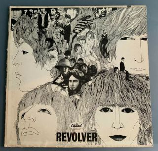 The Beatles Revolver 1966 Capitol St 2576 Stereo 1st Us Press Rainbow Vg,