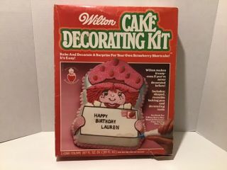 Wilton Cake Decorating Kit Strawberry Shortcake Pan