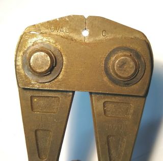 Vintage Nicopress Sleeve Tool Crimper National Telephone Supply Co Oval C Jaws