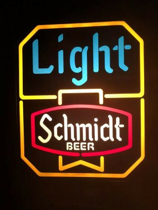 Lighted Schmidt Beer Sign - St Paul Mn