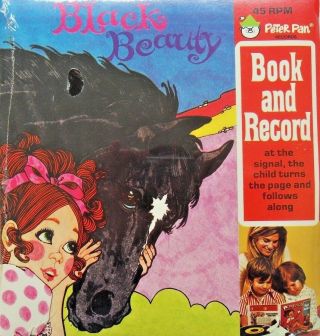 Black Beauty Sewell 1922 Peter Pan Read Along Book & Record Set