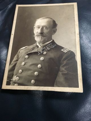 Early 1900’s Photo Of Admiral Winfield Scott Schley