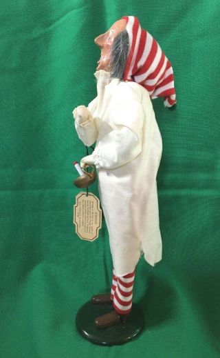 BYERS CHOICE CAROLER SCROOGE 2nd EDITION 1984/1992 Signed ' 92 3