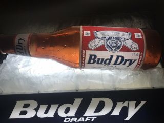 Vintage Budweiser Pool Table Hanging Beer 2light Man Cave Billiardsgaming Sign