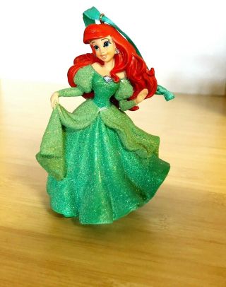 Disney Parks The Little Mermaid Ornament Princess Ariel Dress Holiday Christmas 2