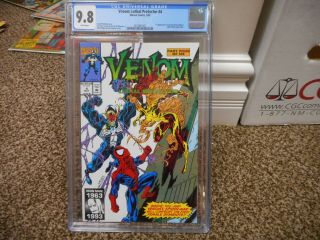 Venom Lethal Protector 4 Cgc 9.  8 Marvel 1993 1st Appearance Of Scream Spiderman