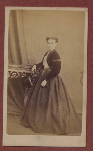 Hastings.  Victorian Lady By F R Wells.  Cdv L1083