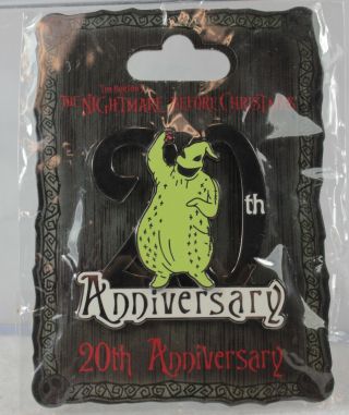 Disney Dsf Dssh Nightmare Before Christmas 20th Anniversary Le Pin Oogie Boogie
