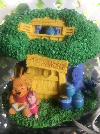 Classic Disney Winnie The Pooh Mr Sanders To Piglet Night Light 6”x8”