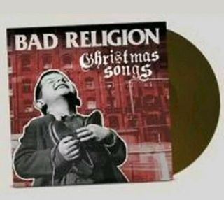 BAD RELIGION - CHRISTMAS SONGS LP (Gold Vinyl) LIMITED EDITION RARE FAST SHIP 2