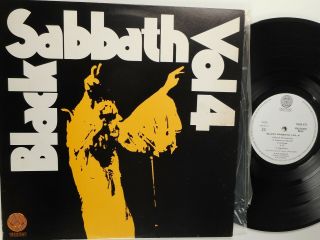 Black Sabbath Vol 4 Vertigo 6360 071 U.  K.  Pressing