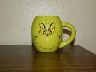 Dr Seuss Coffee Mug How The Grinch Stole Christmas Green Cup Merry Grinchmas