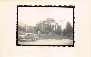 Real Photo Postcard Watauga County Courthouse In Boone,  North Carolina 121347