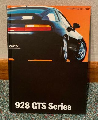 Porsche 928 Gts Hardcover Sales Brochure,  1994