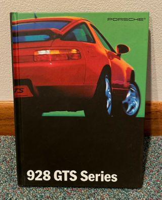 Porsche 928 Gts Hardcover Sales Brochure,  1995