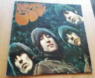 The Beatles Rubber Soul Parlophone 1965 Vinyl Lp Pmc 1267 Xex 579 - 580 - 4