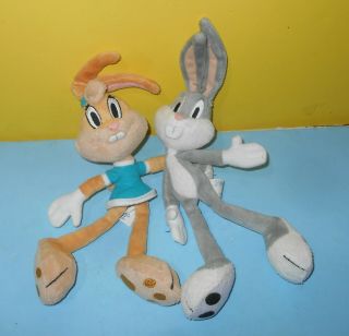 Bridge Direct Warner Bros Looney Tunes Lola & Bugs Bunny Small Floppy Plush