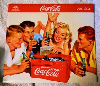 Coca Cola Wall Calendar (2019) Amcal