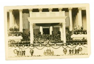 Rppc Warren Harding Inauguration At The Us Capitol Washington,  Dc March 4,  1921