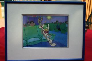 Warner Brothers Bugs Bunny Matted & Framed 12 " X16 " Art Print,