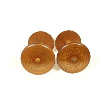Supply & Take - Up Spools For Mechanical Organette Roller Organ,  Crank 2