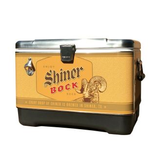 Shiner Bock Cooler Maybe One Of A Kind 54 Quarts