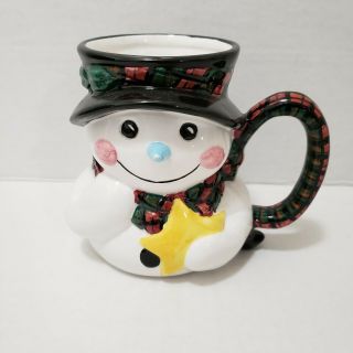 Snowman 1996 Dayton Hudson Corp Sakura Coffee Coco Holiday Cup/mug