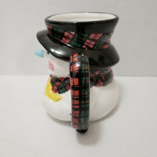 Snowman 1996 Dayton Hudson corp Sakura Coffee Coco Holiday Cup/Mug 3