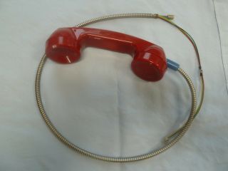 Wintel Red 32 " Handset Lanyard 4 Color Wires For Payphone Pay Phone Prison