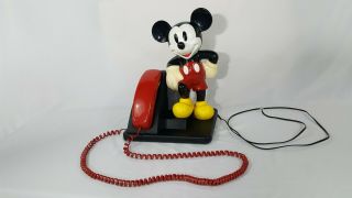 Mickey Mouse Telephone Touch Tone 1990 