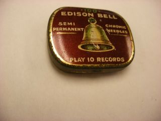 Phonograph Victrola Gramophone - Needle Tin - Edison Bell Semi Chromic 3