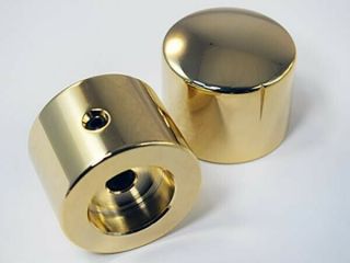 Audio Note Knob 30mm Polished Gold (for 6mm Shaft)