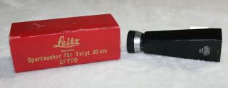 Vintage Leica Viewfinder For The 20cm Telyt Lens Sftoo
