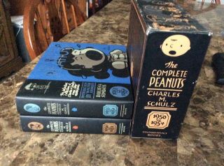 The Complete Peanuts 1950 - 54 Harcover Box Set Charles Schultz