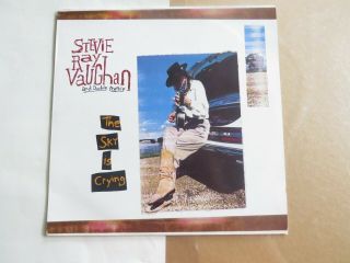 Stevie Ray Vaughan - The Sky Is Crying - Lp Vinyl Album - 1991 - Inner Sleeve