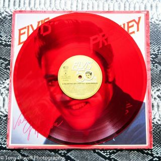 Elvis Presley ‎a Valentine Gift For You German Red Vinyl Lp Rca
