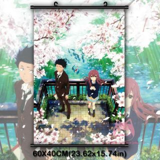Koe No Katachi A Silent Voice Japanese Anime Movie Wall Scroll Poster Decor Gift