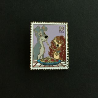 Usps Art Of Romance Lady And The Tramp Disney Pin 46488