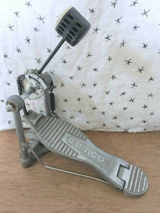 Camco By Tama Mij Bass Kick Drum Pedal 70s 80s Vtg Made In Japan Tamco