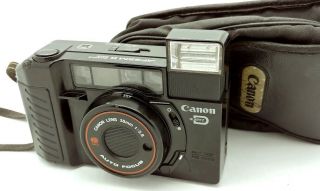 Vintage Canon Af35m Ii Quartz Date W/wide 38mm F2.  8 Compact Af Film Camera