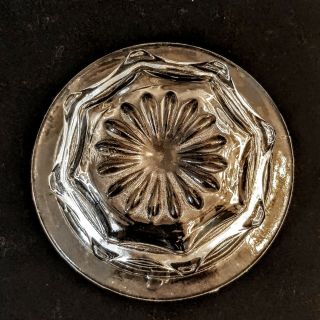 Anchor Hocking Glass Apothecary Jar Knob Lid 4.  5 